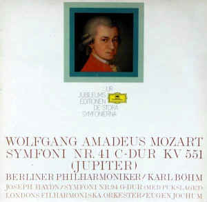 MOZART, WOLFGANG AMADEUS - SYMFONI NR. 41 C-DUR KV 551 / NR. 94 G-DUR -VINYL-