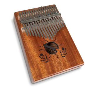 GEWA PURE KALIMBA MAHOGANY BEETLE - DUIMPIANO 17 TONGEN MAHONIE