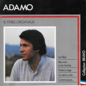 ADAMO - BRAVO A ADAMO 16 TITRES ORIGINAUX - cd