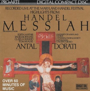 HANDEL - MESSIAH HIGHLIGHTS - Cd