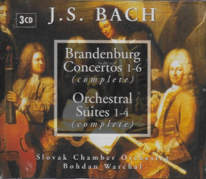 BACH, J.S. - BRANDENBURG CONCERTOS 1-6 / ORCHESTRAL SUITES 1-4 - cd