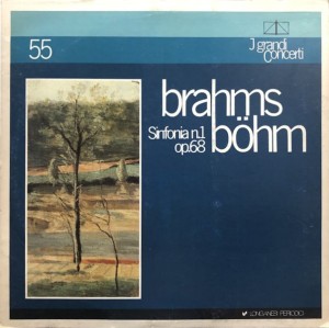 BRAHMS, BOHM - SINFONIA N. 1 IN C MINOR, OP. 68 -VINYL-