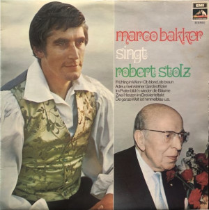 BAKKER, MARCO - SINGT ROBERT STOLZ -VINYL-
