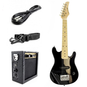 PURE TONE KIDS ELECTRIC GUITAR PACK - GITAAR ELEKTRISCH 1/2 MODEL + VERSTERKER & KABEL
