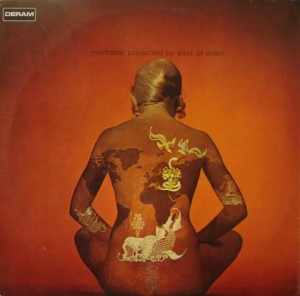 EAST OF EDEN - MERCATOR PROJECTED - Lp, 2e hands