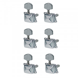 BOSTON 059-CL - MECHANIEKEN GITAAR 6 LINKS CHROOM 6 stuks