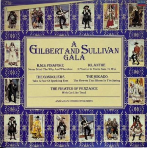VARIOUS - A GILBERT AND SULLIVAN GALA VINYL-