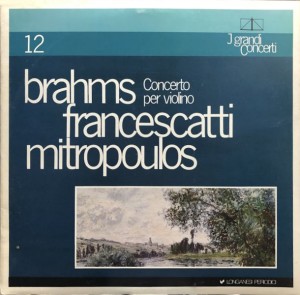 BRAHMS - CONCERTO PER VIOLINO -VINYL-