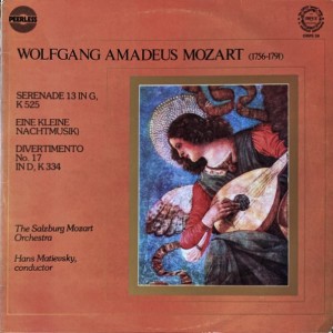 MOZART, WOLFGANG AMADEUS - SERENADE 13 IN G, K 525 (EINE KLEINE NACHTMUSIK)-LP-