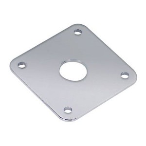 BOSTON JP-5-C - JACK PLATE METAAL CHROOM VIERKANT