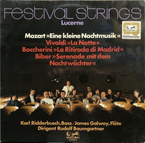 FESTIVAL STRINGS LUCERNE - MOZART, VIVALDI, BOCCHERINI, BIBER -VINYL-