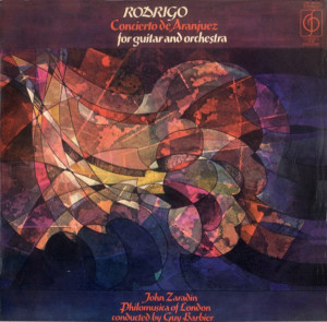 RODRIGO, JOAQUIN - CONCIERTO DE ARANJUEZ GUITAR AND ORCHESTRA -VINYL-