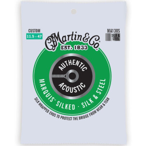 MARTIN MA130S AUTHENTIC ACOUSTIC SP - SNAREN 11.5-047 SILK & STEEL WESTERN