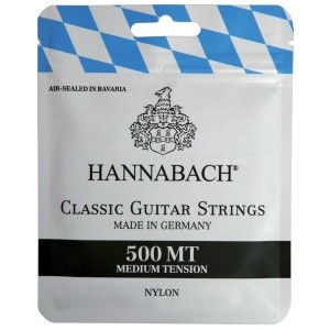 HANNABACH SET 500 MT - SNAREN KLASSIEK MEDIUM TENSION