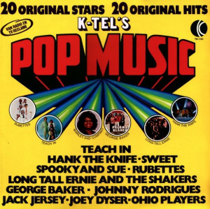 VARIOUS - K-TEL'S POP MUSIC 20 ORIGINAL HITS -VINYL-