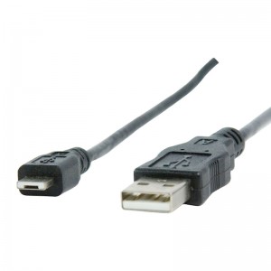 CABLE-166-1.8 - KABEL USB 2.0 A - MICRO A 1.8 MTR