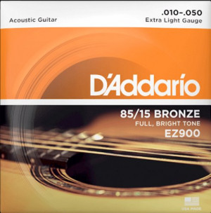 D'ADDARIO EZ900 ACOUSTIC - SNAREN 010-050 PHOSPHOR BRONZE