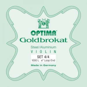 OPTIMA 1000-44-L LOOP END - SNAREN VIOOL 4/4 STEEL & ALUMINIUM