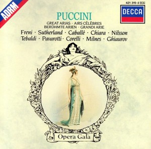 PUCCINI - GREAT ARIAS - Cd