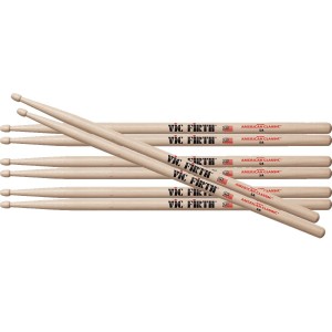 VIC FIRTH 5A 4-PACK - DRUMSTOKKEN HICKORY 3+1 GRATIS