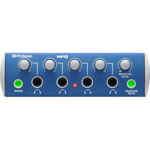 PRESONUS HP4 HEADPHONE AMPLIFIER - HOOFDTELEFOONVERSTERKER 4 UITGANGEN REGELBAAR