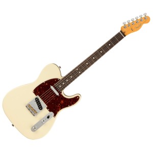 FENDER TELECASTER AMERICAN PROFESSIONAL II RW OWT - GITAAR ELEKTRISCH OLYMPIC WHITE ROSEWOOD FINGERBOARD