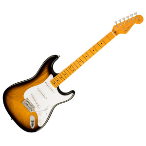 FENDER STRATOCASTER AMERICAN VINTAGE II 1954 70TH ANNIVERSARY - GITAAR ELEKTRISCH MAPLE NECK 2-COLOR SUNBURST