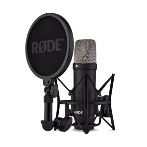 RODE NT1 SIGNATURE SERIES (BLACK) - MICROFOON CONDENSATOR + SPIN & POPFILTER