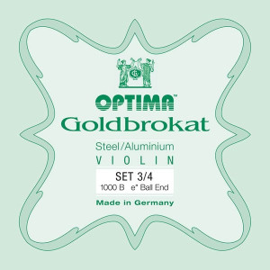 OPTIMA 1000-34 BALL END - SNAREN VIOOL 3/4 STEEL & ALUMINIUM