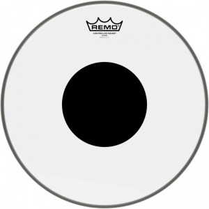 REMO CS-0314-10 - DRUMVEL 14" TRANSP. + ZWARTE DOT