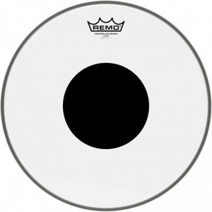 REMO CS-0314-10 - DRUMVEL 14" TRANSP. + ZWARTE DOT