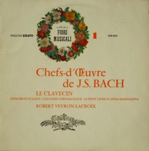 VEYRON-LACROIX, ROBERT - CHEFS-D'OEUVRE DE J.S.BACH -VINYL-