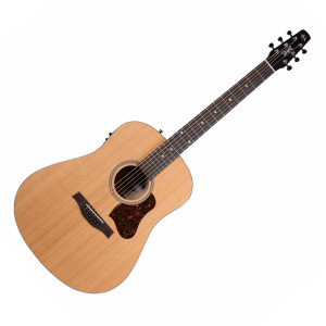 SEAGULL S6 THE ORIGINAL PRESYS II SOLID CEDAR TOP - GITAAR WESTERN DREADNOUGHT 46MM NUT + EQ