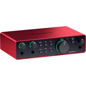 FOCUSRITE SCARLETT 2I2 4TH GEN - AUDIO INTERFACE USB 2 XLR IN / 2 OUT