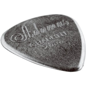 DUNLOP 15R PER/STUK - PLECTRUM TECKPICK ADAMAS GRAPHITE 2MM