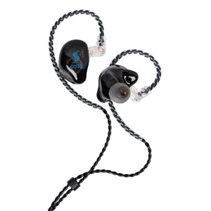 STAGG SPM-435 BLACK - HOOFDTELEFOON IN-EAR 4 DRIVERS STAGE MONITOR