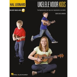 JOHNSON, CHAD - UKELELE VOOR KIDS + AUDIO ONLINE - bladmuziek