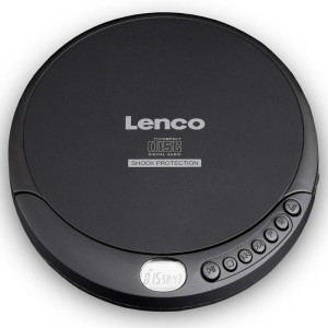 LENCO CD-200 DISCMAN - DRAAGBARE CD MP3-SPELER MET ANTISCHOKFUNCTIE ZWART