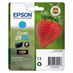 EPSON T 29 XL CYAN - INKTCARTRIDGE BLAUW