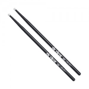 VIC FIRTH SGN STEVE GADD - DRUMSTOKKEN HICKORY SIGNATURE NYLON TIP ZWART