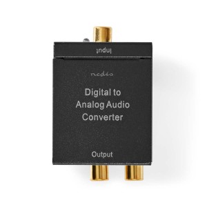NEDIS ACON2510BK - DIGITAAL - STEREO AUDIO-OMZETTER TOSLINK - RCA