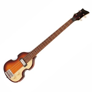 HOFNER SHORTY VIOLIN BASS CT - BASGITAAR VIOOL MODEL ELEKTRISCH SUNBURST