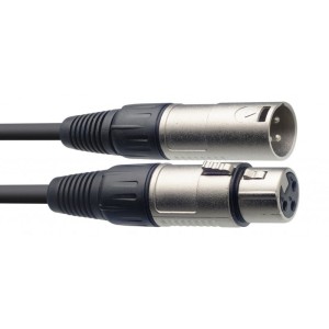 STAGG SMC3 - KABEL MICROFOON XLR 3 METER