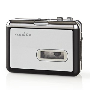 NEDIS ACGRU100GY - CASSETTE RECORDER WALKMAN USB MP3 CONVERTOR
