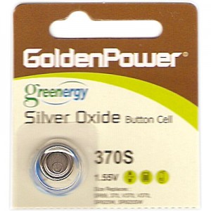 GOLDEN POWER 370S KNOOPCEL (SR920SW) - BATTERIJ HORLOGE 1.55V 20MAH