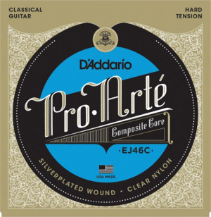 D'ADDARIO EJ46C COMPOSIET VERSTERKT - SNAREN NYLON HARD TENSION