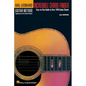BLADMUZIEK GITAAR METHODE - INCREDIBLE CHORD FINDER - KLEIN