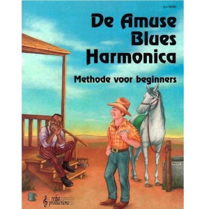 BLADMUZIEK - AMUSE BLUES HARMONICA METHODE VOOR BEGINNERS
