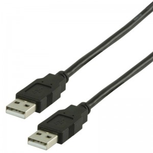 VALUELINE VLCP60000B30 (CABLE-140/3) - KABEL USB 2.0 MALE A - MALE A 3MTR