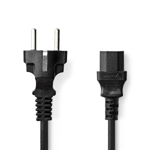 MMW RA18R - KABEL VOEDING RANDAARDE IEC-320-C13 1.8MTR 2X RECHT